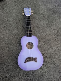 Purple Dolphin Makala Ukulele — Like New — with Gig Bag — $45
