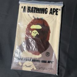 Bape Tee Tan