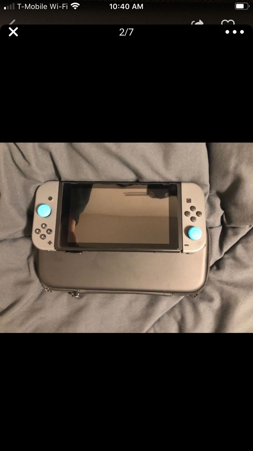 Nintendo Switch with 2 games