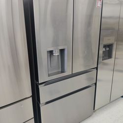 New - Standard-Depth MAX 28.6 Cu. Ft. 4-Door French Door Smart Refrigerator with Full-Convert Dra