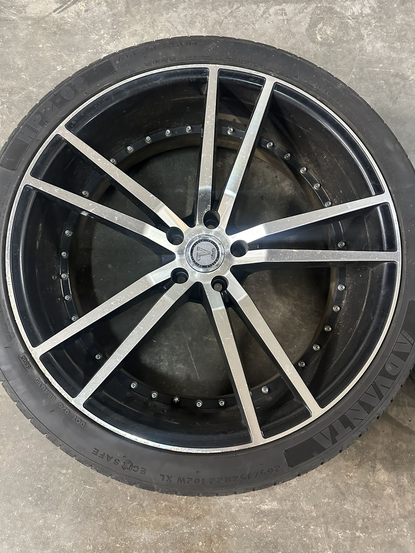 Velocity Wheels 22”