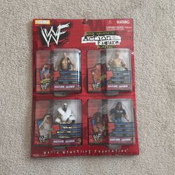 Vintage WWF Sealed Figures 