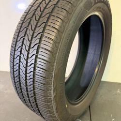 V894  235 55 18 100H  Firestone  All Season  One Used Tire 90% Life 