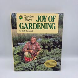 Garden Ways Joy Of Gardening By Dick Raymond 1983 Book Vegetable DIY Grow Food