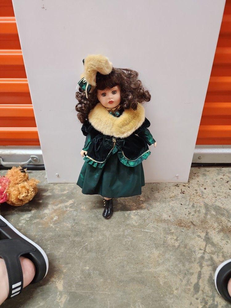 Porcelain Doll 1990s Limited Crackel Barrel Doll