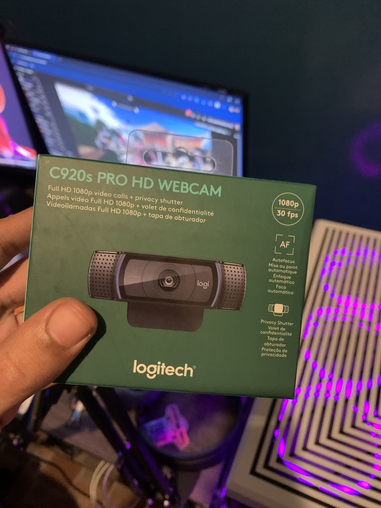 LOGITECH C920S PRO HD