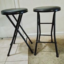 Cosco  24" Vinyl Padded Folding Stool.