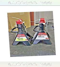 2 Ton Safety Stands Rock Solid Support System tax be