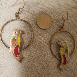 Parrot Earrings