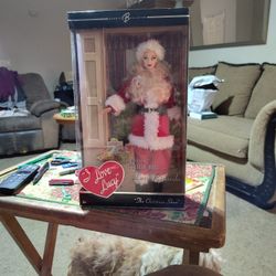 Lucille Ball X-mas Santa Doll