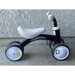 Toddler Balance Bike with Light-Up Wheels