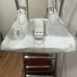 Fendi white tote bag/purse