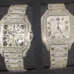 Cartier Iced Out Tested New With Box