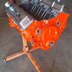 Rebuilt 350 Chevrolet  Engine 70s Block Right And Left Dip Stick Holes. New Parts Rv Cam Light Ported Heads. Apache Junction Arizona 