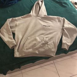 Essential Hoodie Dark Oat  XL