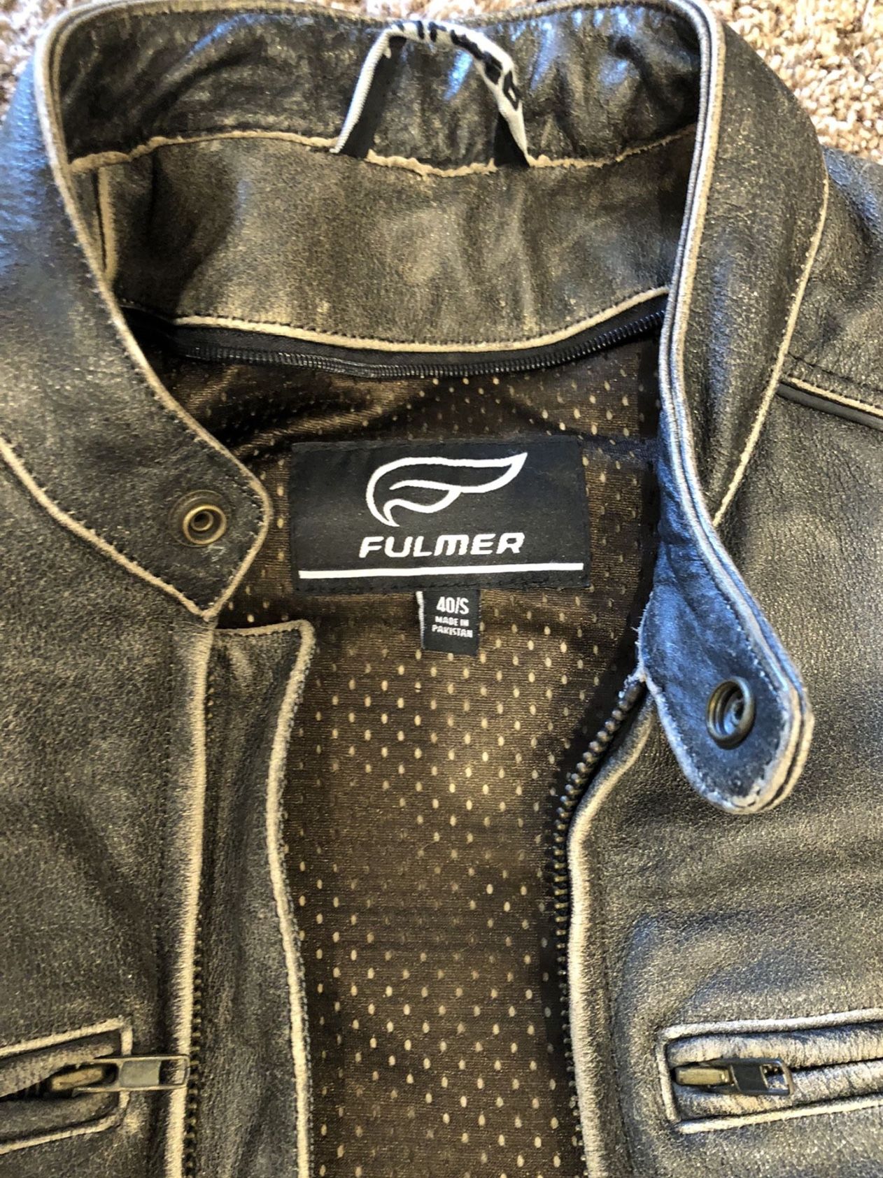 Motorcycle Leather Jacket