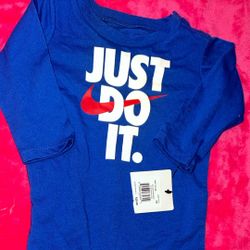 Blue Nike Long Sleeve Jumpsuit