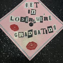 Mean Girls Inspired Graaduation Cap Topper
