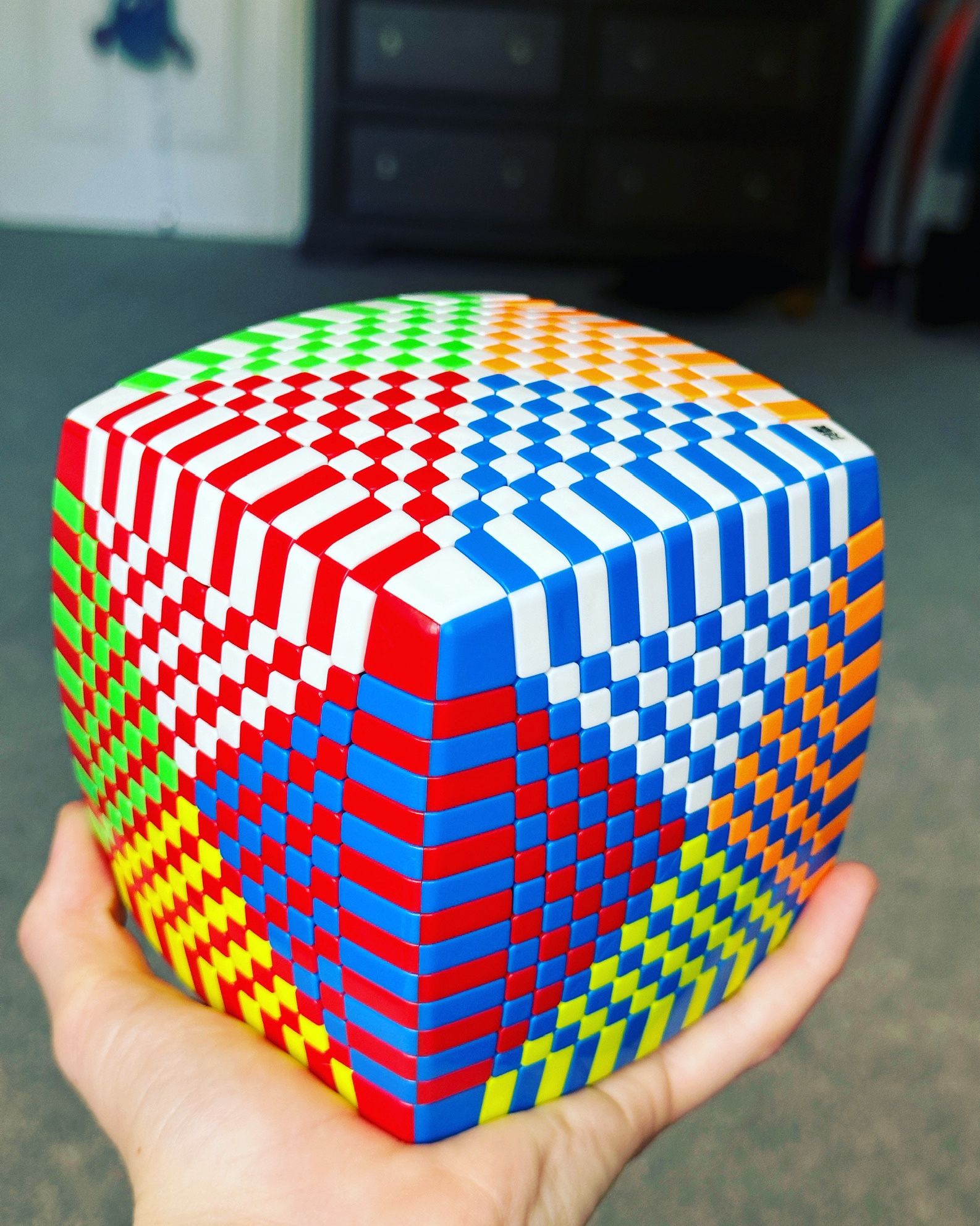 15x15 Huge MoYu Rubik’s Cube!