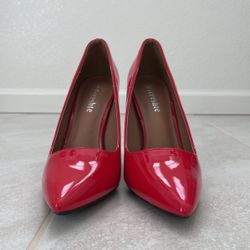 Red Patent Leather Stilettos
