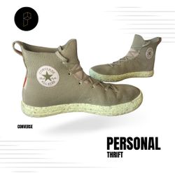 Converse Chuck Taylor All Star Men’s Shoes Size 11.5 Olive Green High Top Sneakers