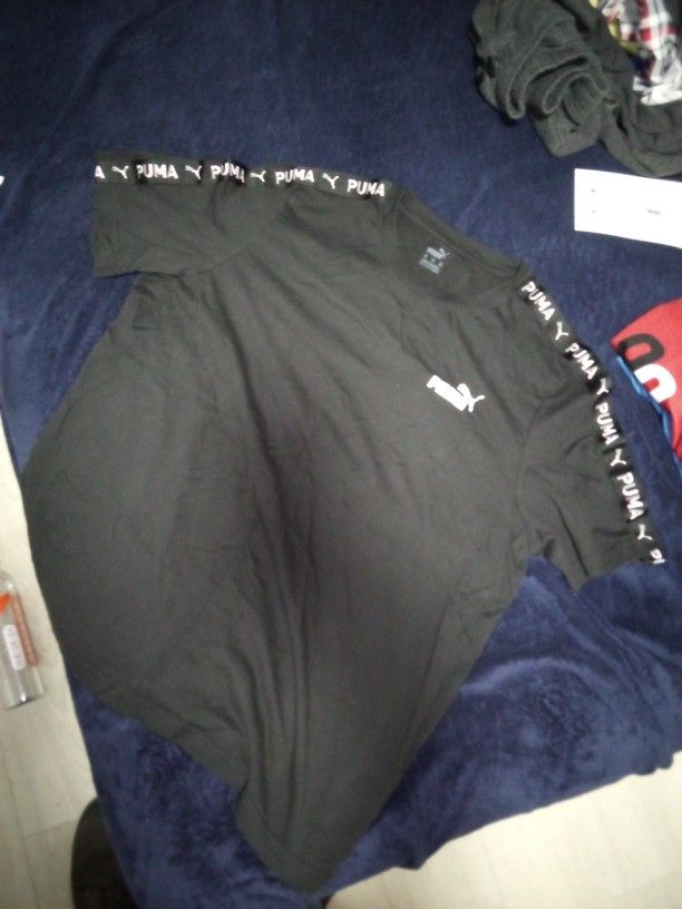 XXL Black Puma T-shirt