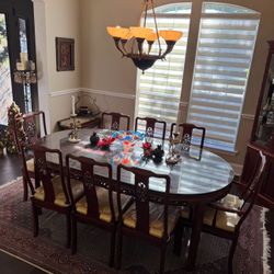 Dining Room Table Set With Side Table