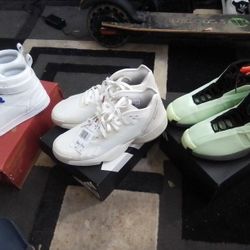 Pumas,And Adidas All There New In The Box $80 For All Three Pairs Size 10