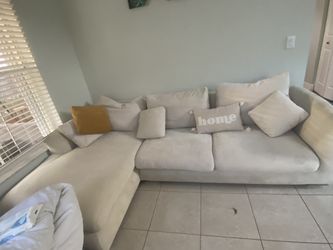 Beige Sectional