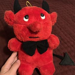 Vintage Red Devil Plushy
