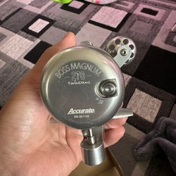 Accurate Boss Magnum 270 Conventional Reel