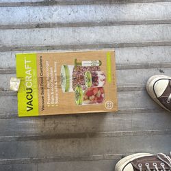 Vacucraft Food Seal Containers