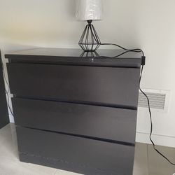 Ikea 3 drawers dresser STORKLINTA