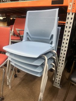 Haworth stacking online chairs