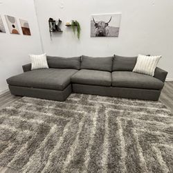 Gray Sectional Couch - Free Delivery