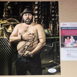BERT KREISCHER SIGNED AUTOGRAPHED 8X10 PHOTO COMEDIAN THE MACHINE JSA COA RARE!