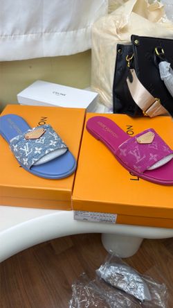 Lv sandals/bags/heels