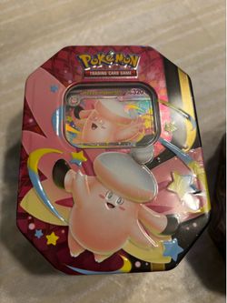 Pokemon Mega Moonlit Tin Mega Clefable