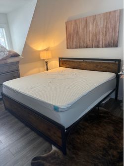 King Size Mattress and Frame