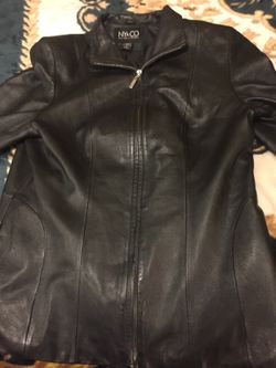 Black leather new