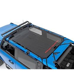 rough country black mesh bikini top