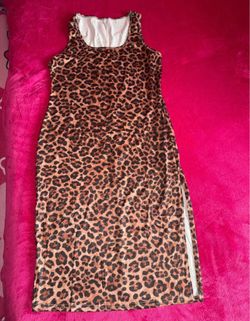 Women’s leopard dress