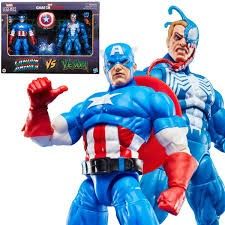Marvel Legends Gamerverse Avengers Captain America Vs Spiderman Venom