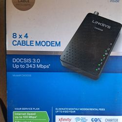 Cable Moden And Router