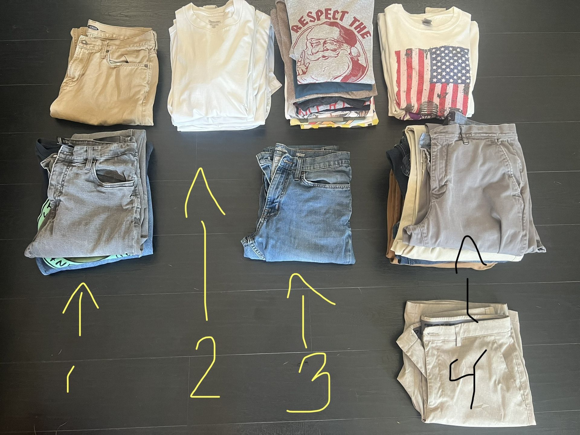 Mens Clothing Lot