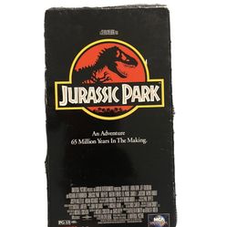 Jurassic Park by Steven Spielberg (VHS, 1993)(USED)