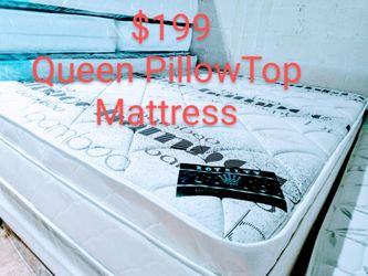 $199 Queen 12in thick mattress. Brand New and free delivery today