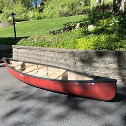 Old Town Canoe With Accessories 