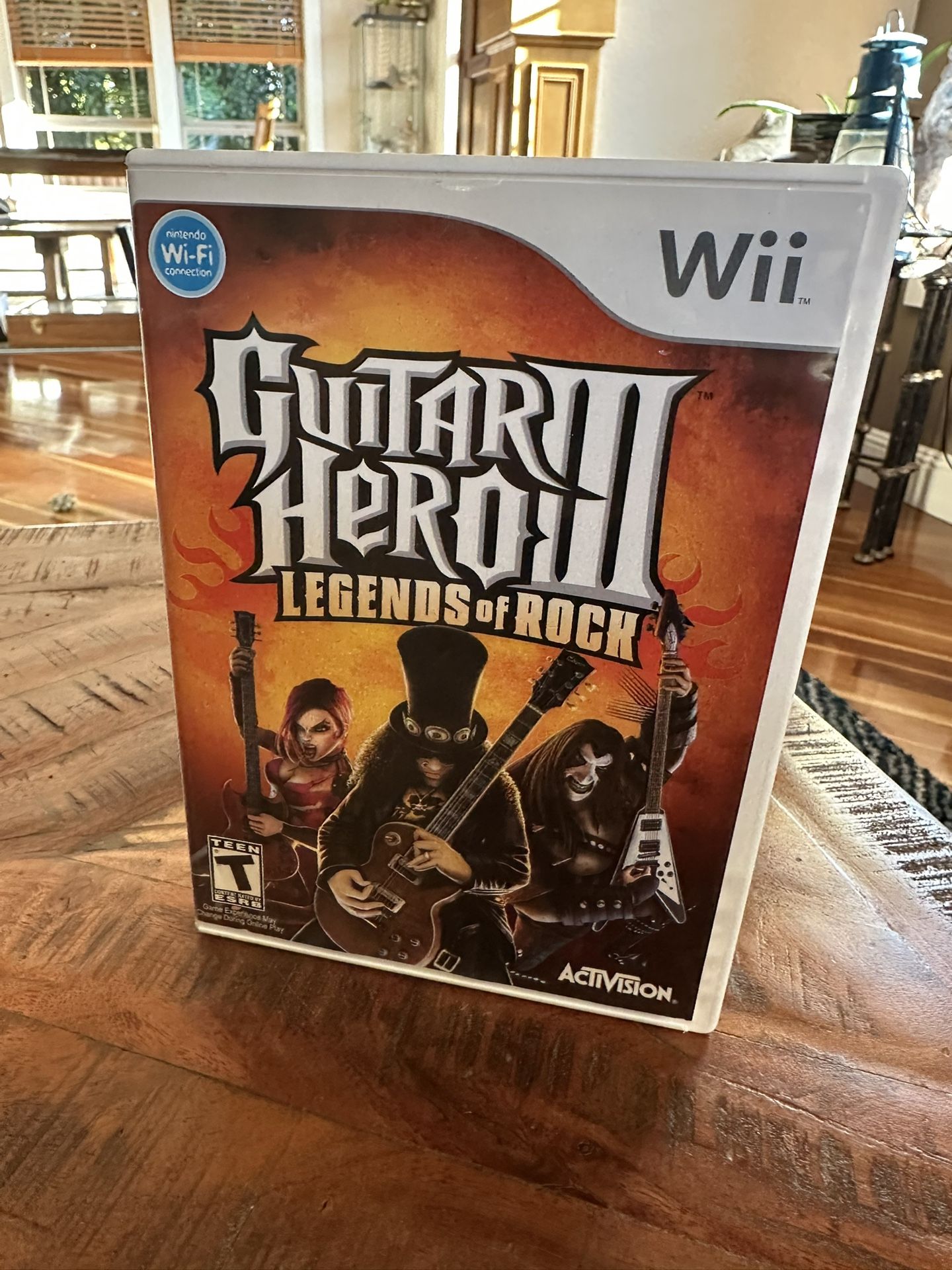 Nintendo Wii Guitar Hero 3 Legends Of Rock