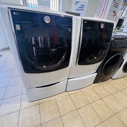 Electric LG Washer And Dryer